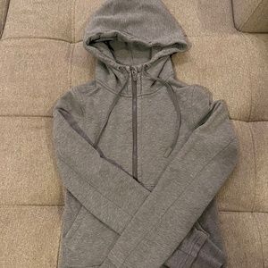 Lulu lemon gray zip up